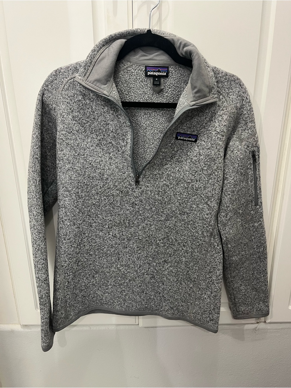 Patagonia women’s  Gray Half-Zip Fleece Pullover